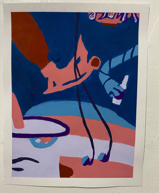 Artschwager color study.